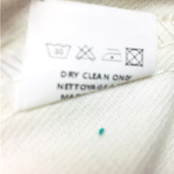 Aikha Handmade Graffiti Hand Painted Denim Jeans Jacket in White Size M/L - Picture 14 of 16